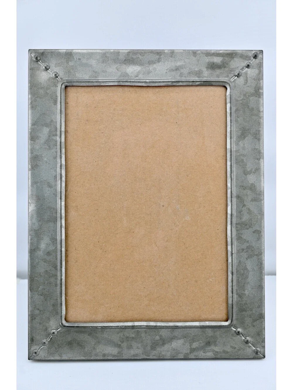 Green Tree Gallery 8.5 By 6.5 Antique Silver Frame With Hanger And Stand